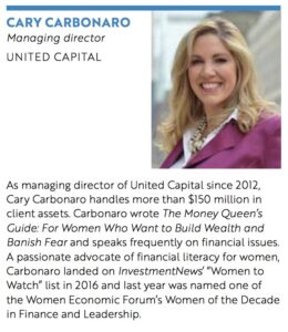 Notable Women in Finance - Cary Carbonaro